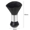 Hairdressing Barbers Gown and Handheld Neck Duster, Full Length Unisex Cape and Ergonomic Clippings Brush, For Professional Salons and Home Use, Hairdressing Accessories - By TRIXES