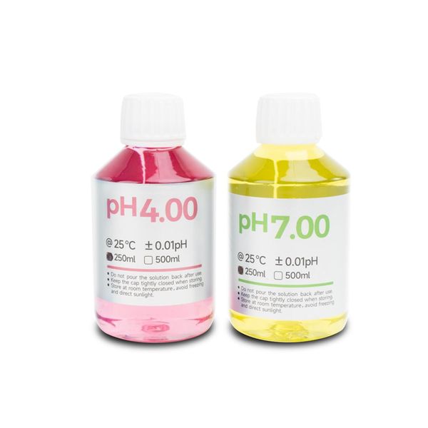 ONiLAB Instruments pH Calibration Buffer Solution Kit (7.00, 4.00), 250ml Each