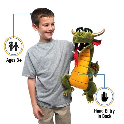 20" Dragon, Ventriloquist Style Puppet