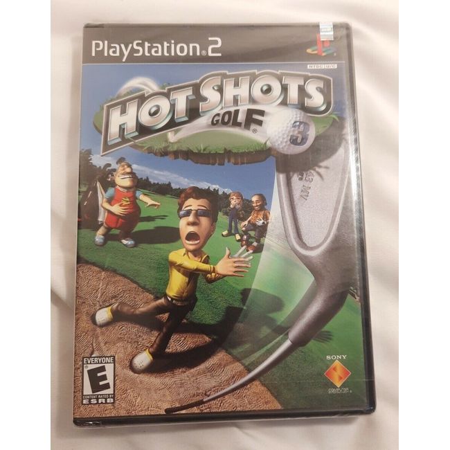 Hot Shots Golf 3 (PlayStation 2) PS2 (Brand New!) Black label 1st Edition Rare!