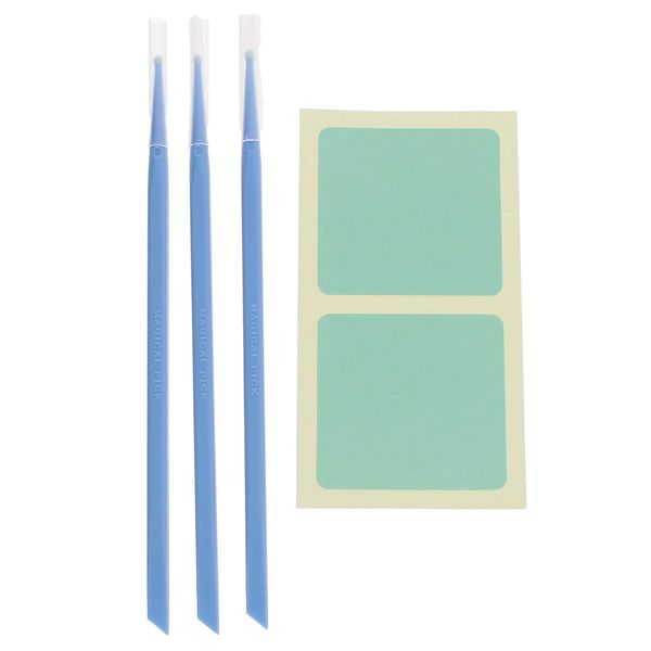 Beadsmith Magical Pick Mini Rhinestone Pick Up Tool W/Cleaning Kit (3 Piece Set)