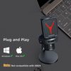 USB Condenser Microphone Stream Record Podcast Cardioid Pickup Adjustable Stand