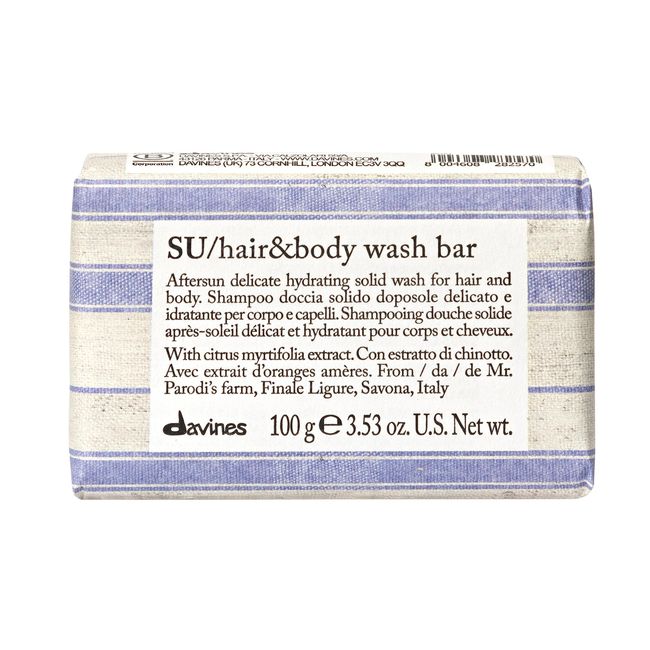 Davines Su Hair & Body Wash Bar, 100g.