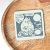 Moomin Love Moomintroll Snorkmaiden Comic Scene Wooden Single Coaster