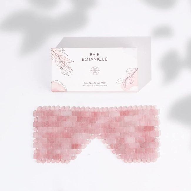 Baie Botanique Rose Quartz Eye Mask