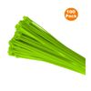 100 x Fluorescent Green Cable Ties 200 x 4.8mm / Extra Strong Zip Tie Wraps