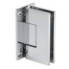 Chrome Wall Mount Positive Close Vienna Hinge