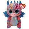 Ty Beanie Boo Flint - Multicolored Dragon - 6"", 37346