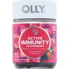 OLLY Active Immunity Elderberry Gummies 45 Count Vitamin C Zinc Support