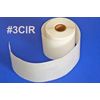 Clear Round Labels Seals Stickers 3" Circle 500 Roll #3CIR