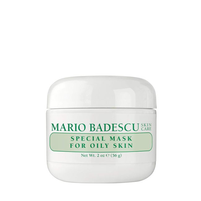 Mario Badescu Special Mask for Oily Skin, Clay Face Mask Skin Care Ideal for Oily or Sensitive Skin, Oil-Absorbing Bentonite, Kaolin and Magnesium Carbonate Pore Minimizer Clay Mask, 2 Oz