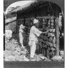 HistoricalFindings Photo: House Building,Chosen,Korea,April 7,c1936,Construction,Framework,mud,Stone