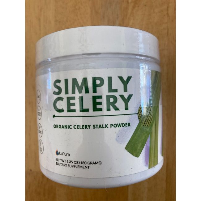 LaPura Simply Celery Stalk Organic Powder Detox Cleanse Support Gut Health