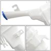 For 2012-2015 Accent ABS Windshield Washer Reservoir Bottle Tank w/ Fluid Pump