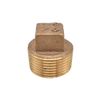 Thrifco 5318092 1/2 Inch Brass Plug Fitting