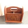 Fairtrade Sheesham wood remote control holder