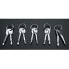 5pcs Key Ring Screwdriver EDC Tool Set Outdoor Pocket Mini Tool Keychain Silver