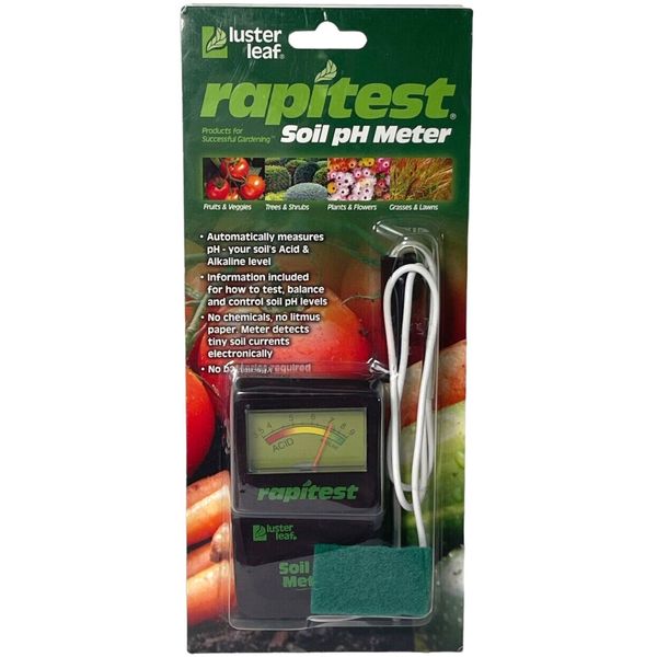 Luster Leaf Rapitest Soil Ph Meter
