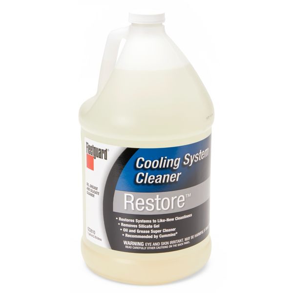 FLEETGUARD RESTORE COOLANT ADDITIVE SYSTEM CLEANER CC2610 (1 GALLON)