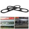 Aluminum Universal Car Rear Bumper Race Air Diversion Diffuser Panel Black USA