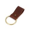 TOURBON Leather Ring Hammer Hatchet Holder Tool Holster (Brown)