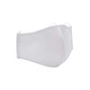 Seidensticker 3-Layer Reusable Face Mask, 10 Pack, White, One Size