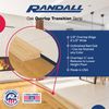 Oak Overlap Transition Strip for 1/2" Material 2 1/2" Wide (6 FT)