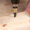 Trend Snappy 12.7mm TCT Countersink with 6mm HSS Drill, Adjustable Length, Quick Release System, SNAP/CS/6MMTC