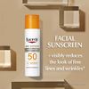 Eucerin Sun Age Defense SPF 50 Face Sunscreen Lotion with Hyaluronic Acid, Facial Sunscreen with 5 Antioxidants, 2.5 Fl Oz Bottle (Color: White)