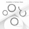 PiercedOff Titanium Hinged Segment Ring - Thickness 16GA (1.2mm) / Diameter 11mm