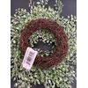 FTE8980 Leaves Candle Ring / Mini Wreath 3.5"Candle holder Inner Diameter