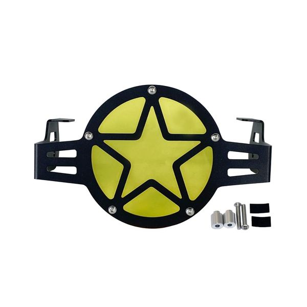Mr.Quick Honda CC50/CC110 Cross Cab Star Headlight Guard Yellow