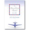 Basildon Bond Air Mail Writing Set Include A5 Blue Sheet Writing Pad & C6 Air Mail Envelopes