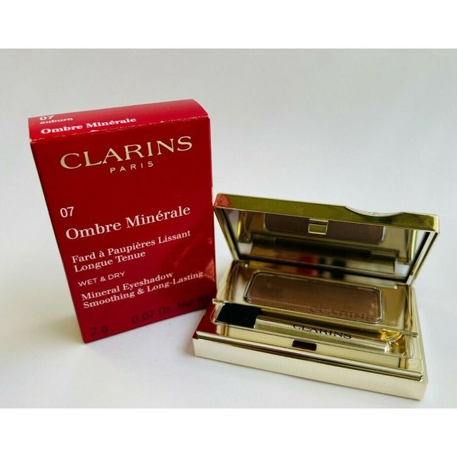 CLARINS Ombre Minerale Wet & Dry Long Lasting Mineral Eyeshadow - Auburn 07