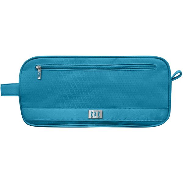 Surprizeshop Honeycomb Shoe Bag | Vented | Exterior Pocket | Lady Golfer Detail (Aqua)…