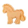 Städter Präge-Ausstecher Pferd 8,0 cm Beige