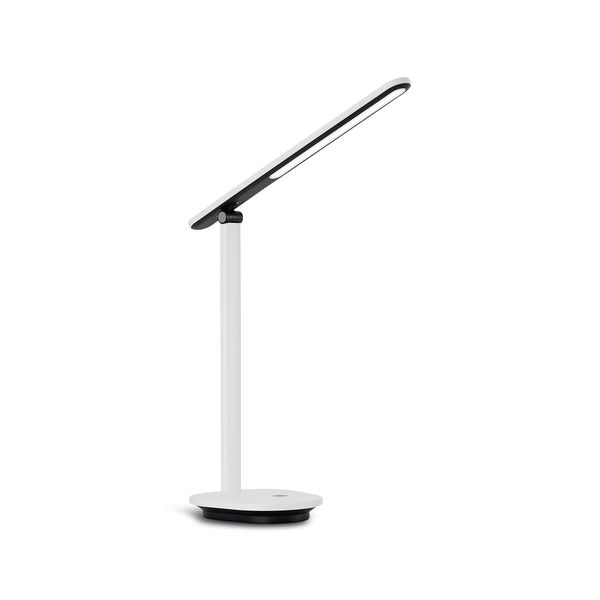 Philips DSK203 Desk Light, LED, Rechargeable, Tabletop, Table Stand, Plastic, Eye Friendly, Work at Home, Reading Light, Blue Light Cut, Touch Sensor Dimming, USB Power Supply, Outlet Included,