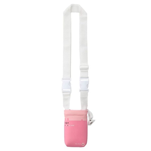 Nursley Colorful Animal Alcohol Bottle Carrying Pouch, Waist, Shoulder Bag, Disinfectant Solution Case, Nurse Goods, bunny