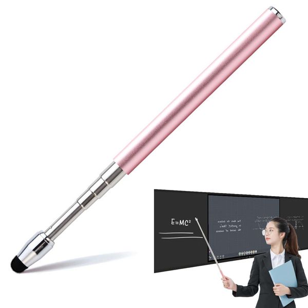 PAVIKE Telescopic Pointer Teacher Pointer Telescopic Teaching Pointer, Adjustable, Easy to Grip and Grip, Suitable for Meeting Training, Classroom Demonstration Prop, Speech, etc
