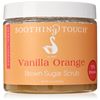 Soothing Touch Brown Sugar Scrub, Vanilla Orange, 16 Ounce