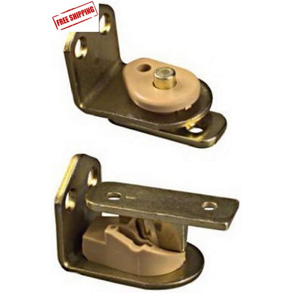 DPV130 Swing N Stay Cafe Door Hinge in Brass