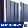 5" Heavy Duty Weldable Barrel Gate Hinges | 4 Pieces