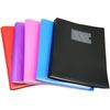 Arpan A4 Presentation Display Book Folder with Soft Cover, 60 Pockets, Perfect for Presentations, Filing, Storage, Interviews & Cvs (Assorted Colours)