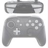 eXtremeRate ABXY D-pad ZR ZL L R Button Compatible with Pro Controller Switch, Full Set Buttons for Switch Pro Controller - Controller Not Included [White]