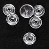 200 Sets Clear Snaps for KAM, Size 20 T5 Resin Plastic Snaps Buttons Fasteners