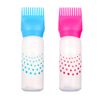MFUOE 2pcs Applicator Bottle Root Comb Plastic Bottle with Sclae Conveient Squeezable Hair Dye Hair Product