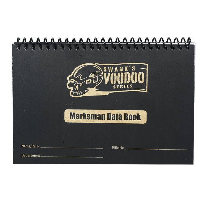 VooDoo Tactical Men's Marksman Data Book, Black