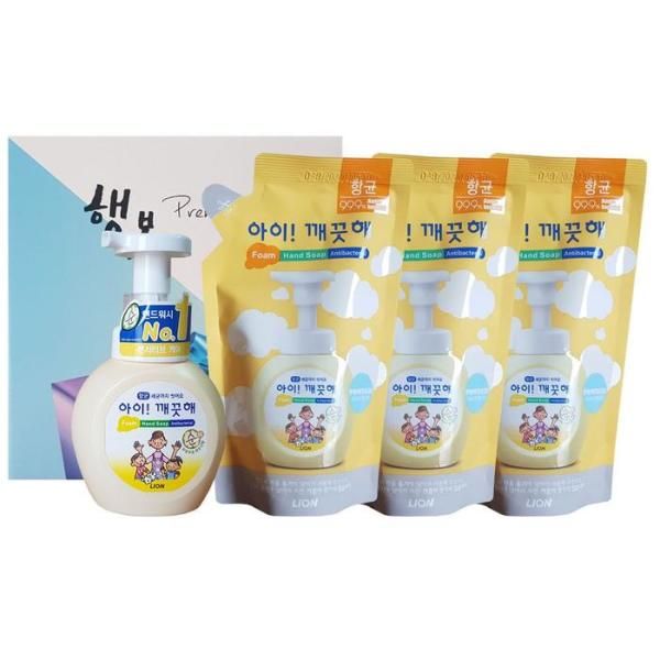 [XB7II541]Ikekeunhae Pure 4-piece set hand wash green grape scent