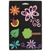 Craft Planet 7-Piece Foam Stamp Set Flowers and Bugs, Multi-Colour