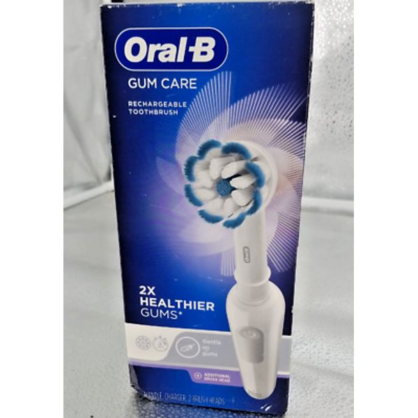 New Oral-B Pro Gum Care 2x Healthier Gums Electric Rechargeable Toothbrush!!